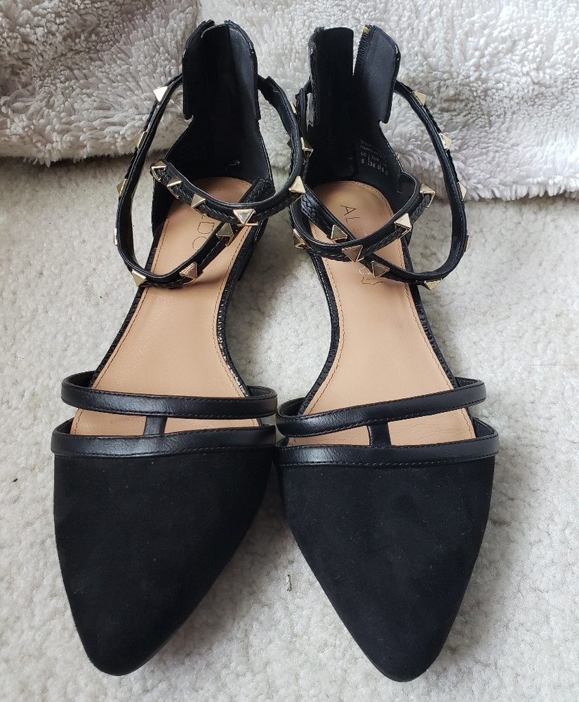Aldo Black Flats